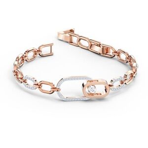 NEW IN BOX Swarovski Sparkling Dance North bracelet Rose Gold 17cm